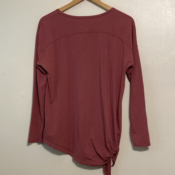 Lululemon To The Point Long Sleeve Loose Fit Misty Merlot Tee-Shirt - Picture 10 of 14